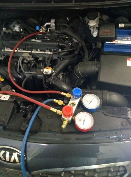 Заправка от 11000т (r 134a r 1234 yf) АвтоКондиционеров. Спецтехники