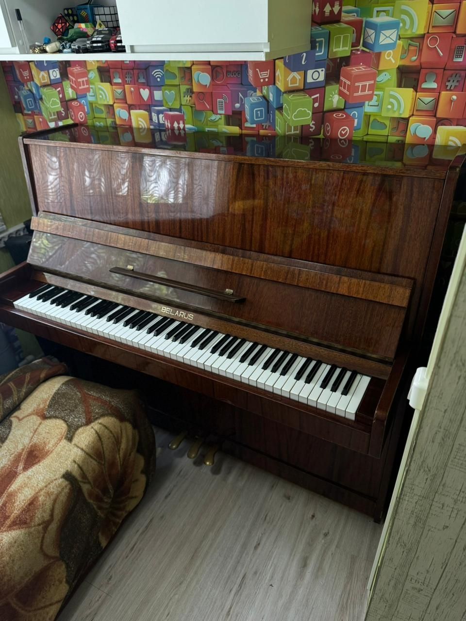 Продам фортепиано.  Продам пианино.  BELARUS  б/у.