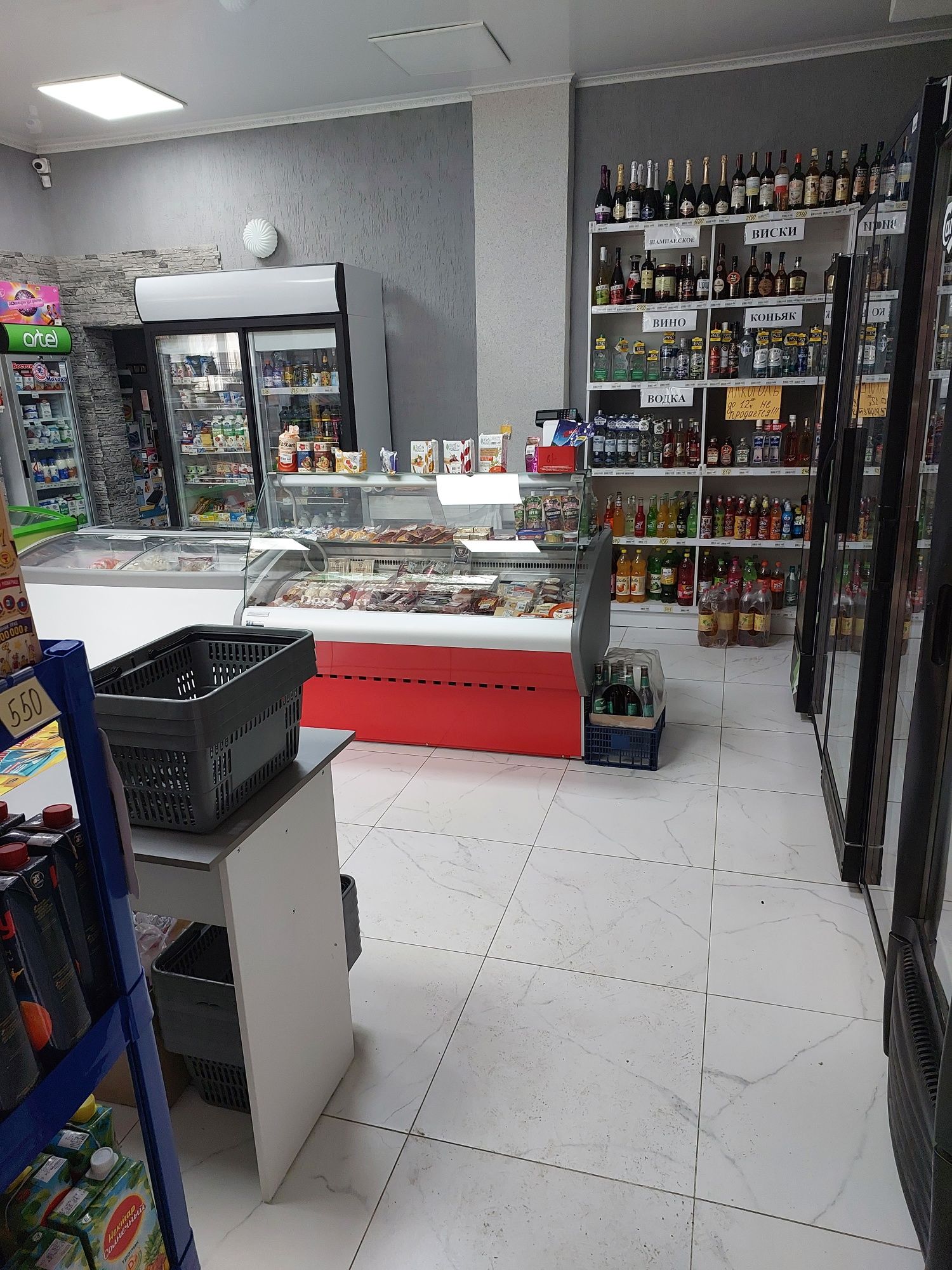 Продам действующий продуктовый магазин