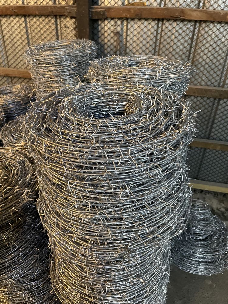 Колючая проволока россиский 400 метр 21000 тг