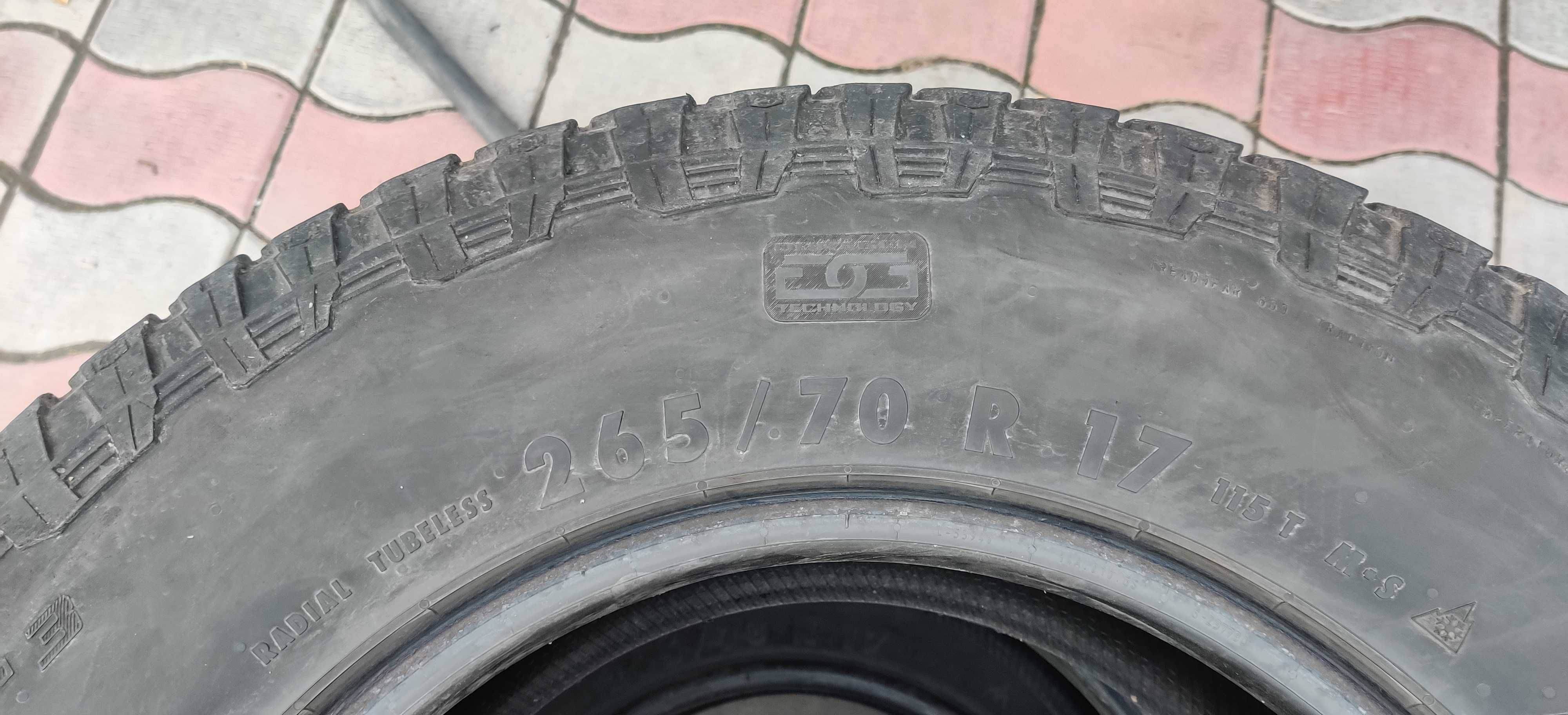 Шины General 265/70 R17