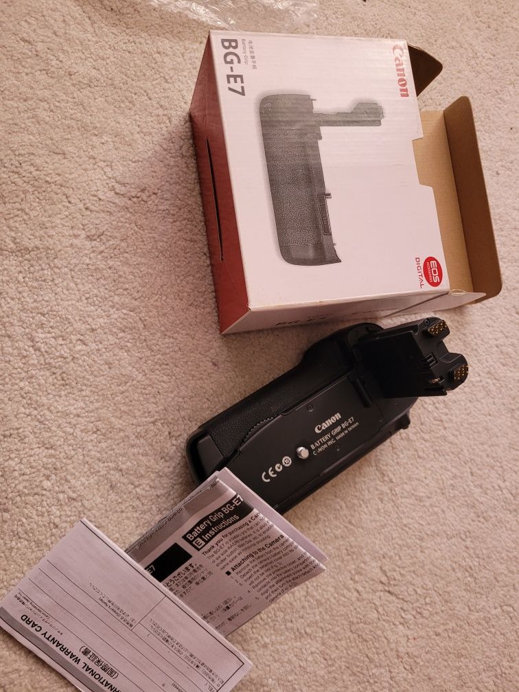 Bg-e7 for canon 7d батарейный блок