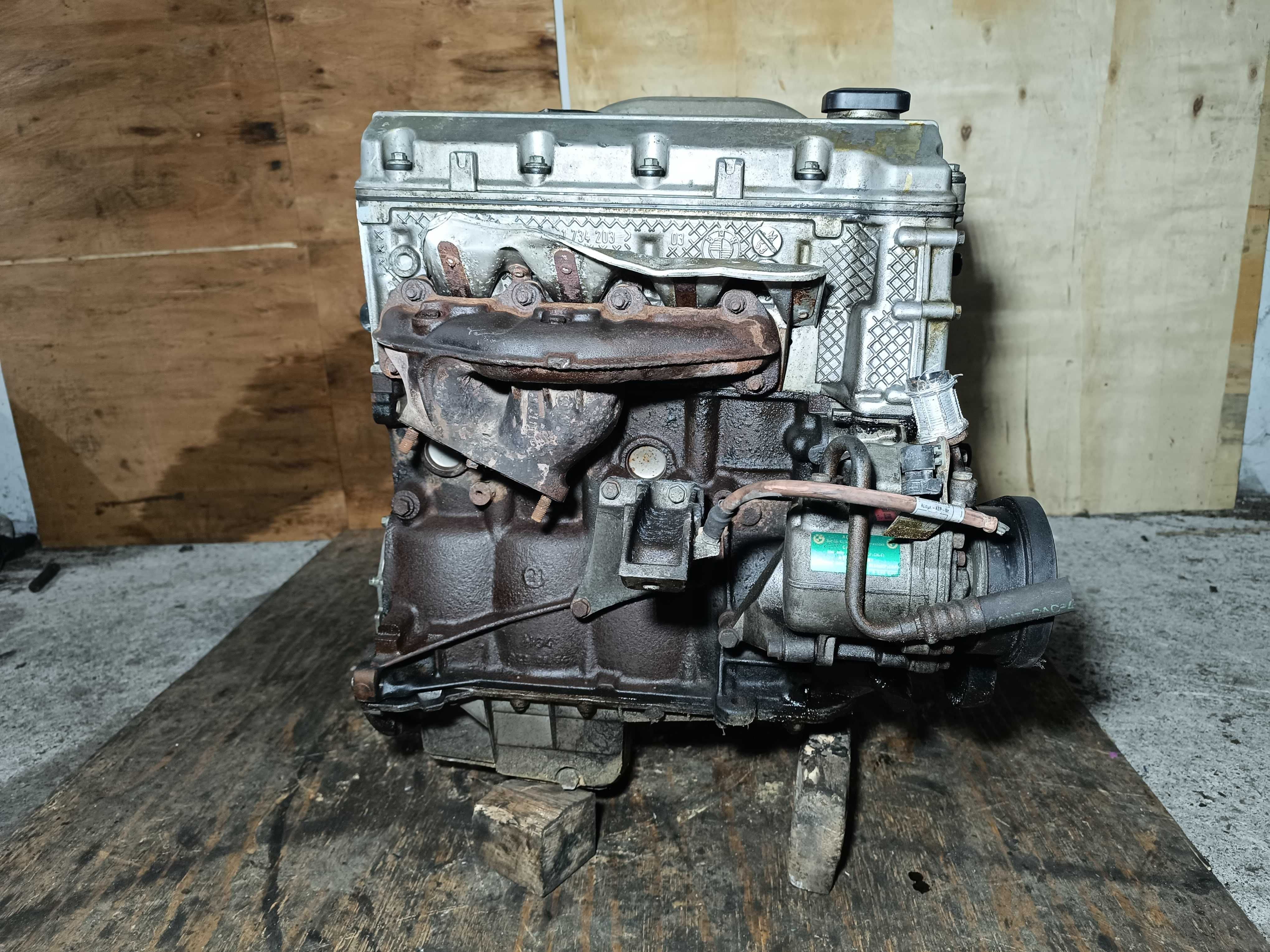 Двигатель M43 M43B16 1.6 BMW E36 316 БМВ М43 мотор привозной