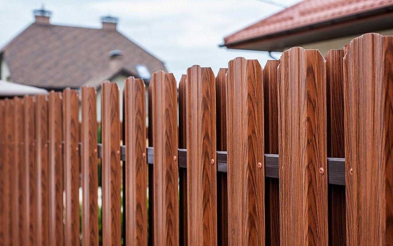 Штакетник металлический