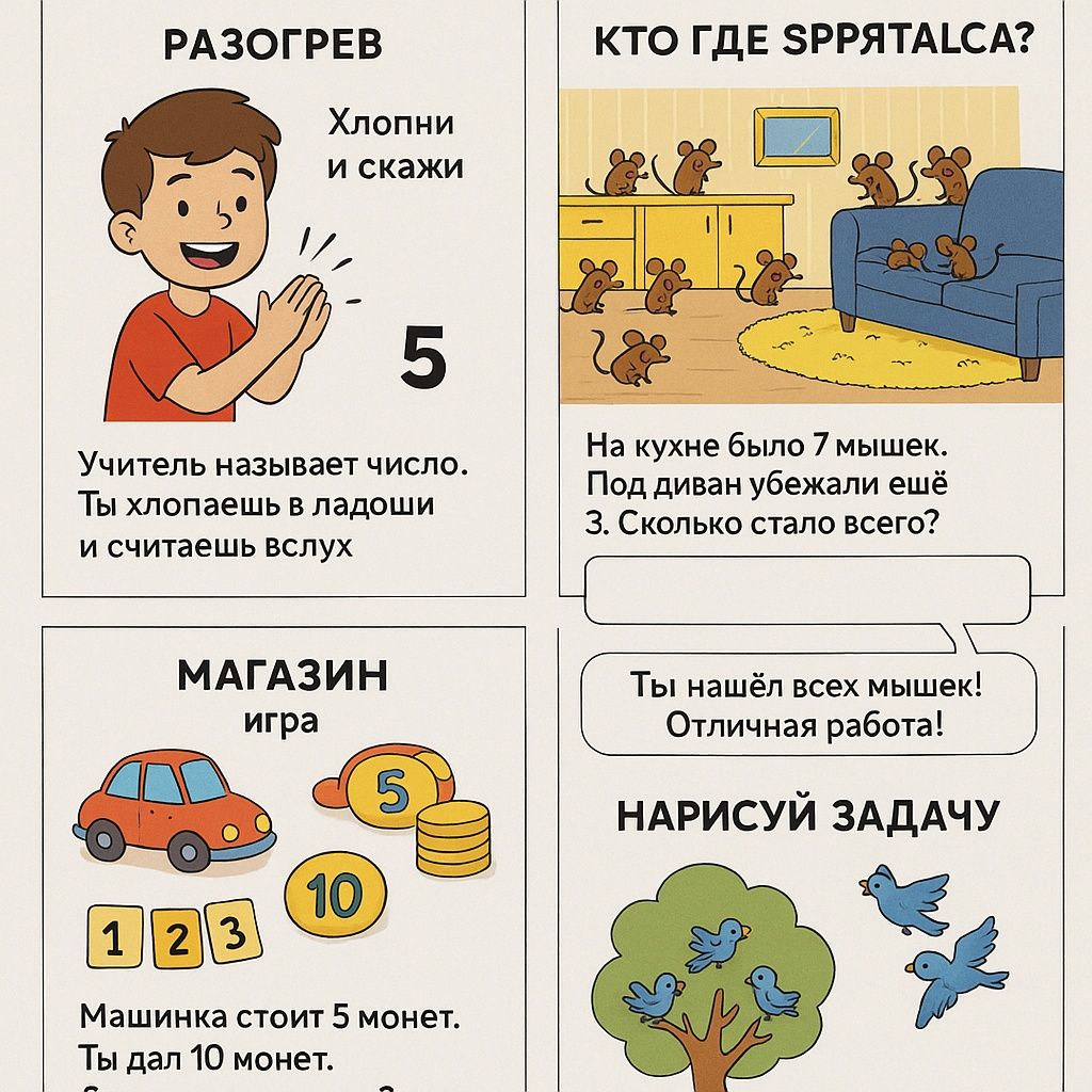Мектепке дайындық   Подготовка к школе