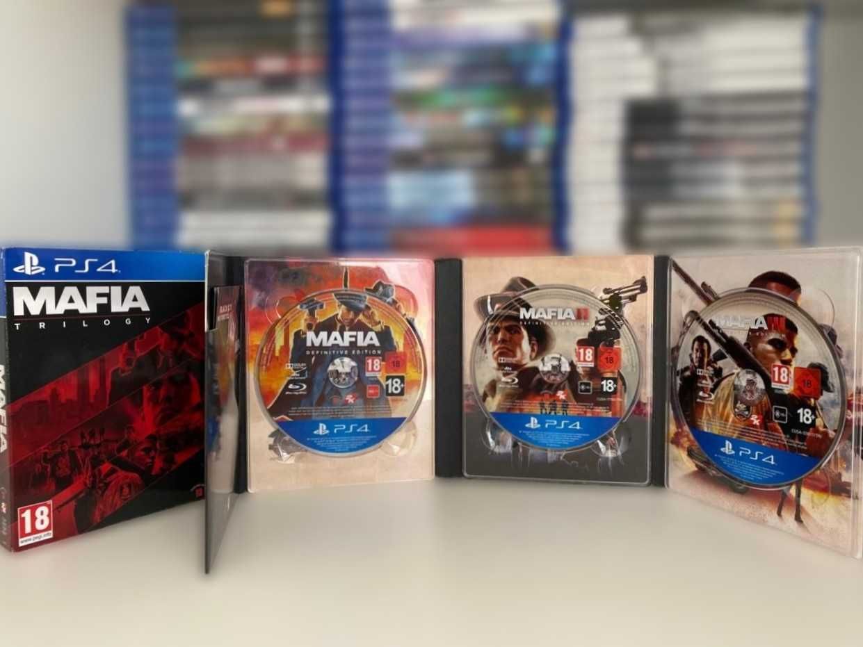 MAFIA Trilogy PS4/PS5 Мафия Трилогия Пс4 Большой Выбор Игр