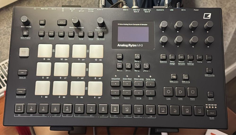Elektron Analog Rytm MKII Black