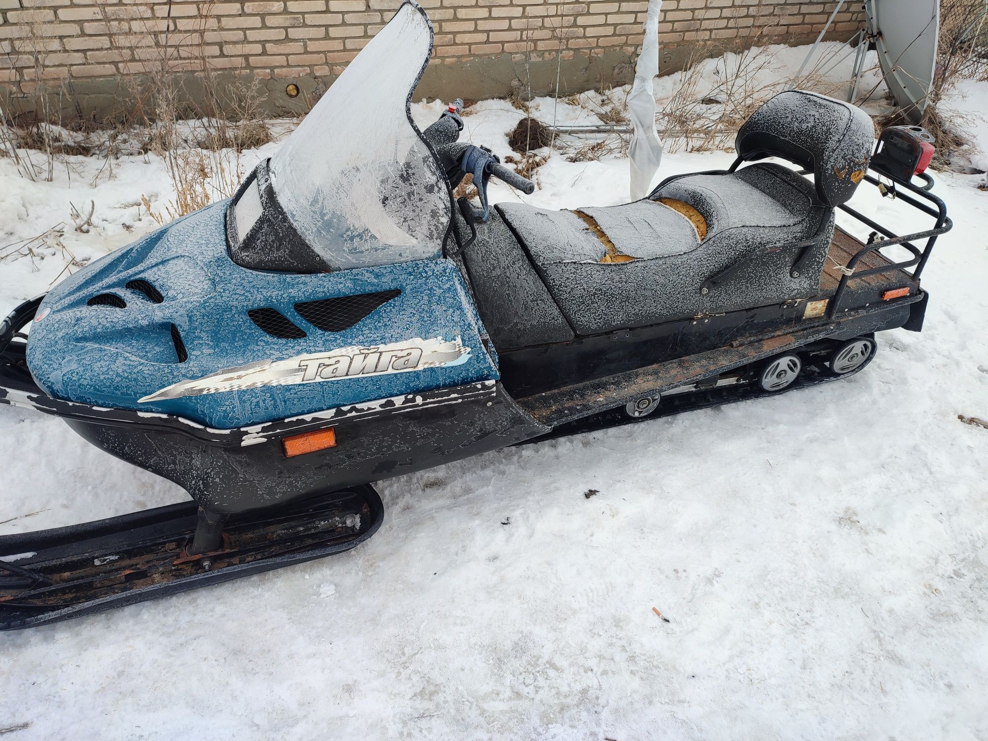 Снегоход Тайга 500 с одним карбюратором