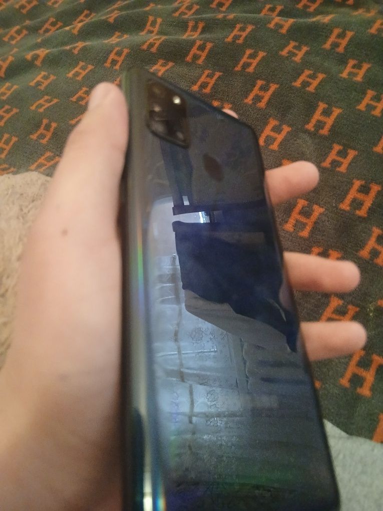 Samsung A21sтемег синий