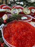 Икра форели, копчёная, солёная, вяленая продукция