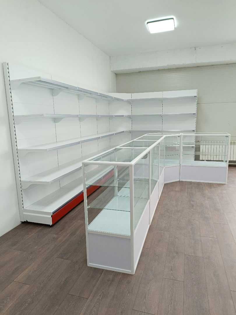Торговое оборудование для магазина, стеллаж, прилавок витрина alto