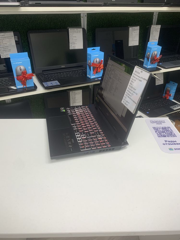 RTX3060(6гб)*Мощный игравой ноутбук для графисеского дизайна и работы