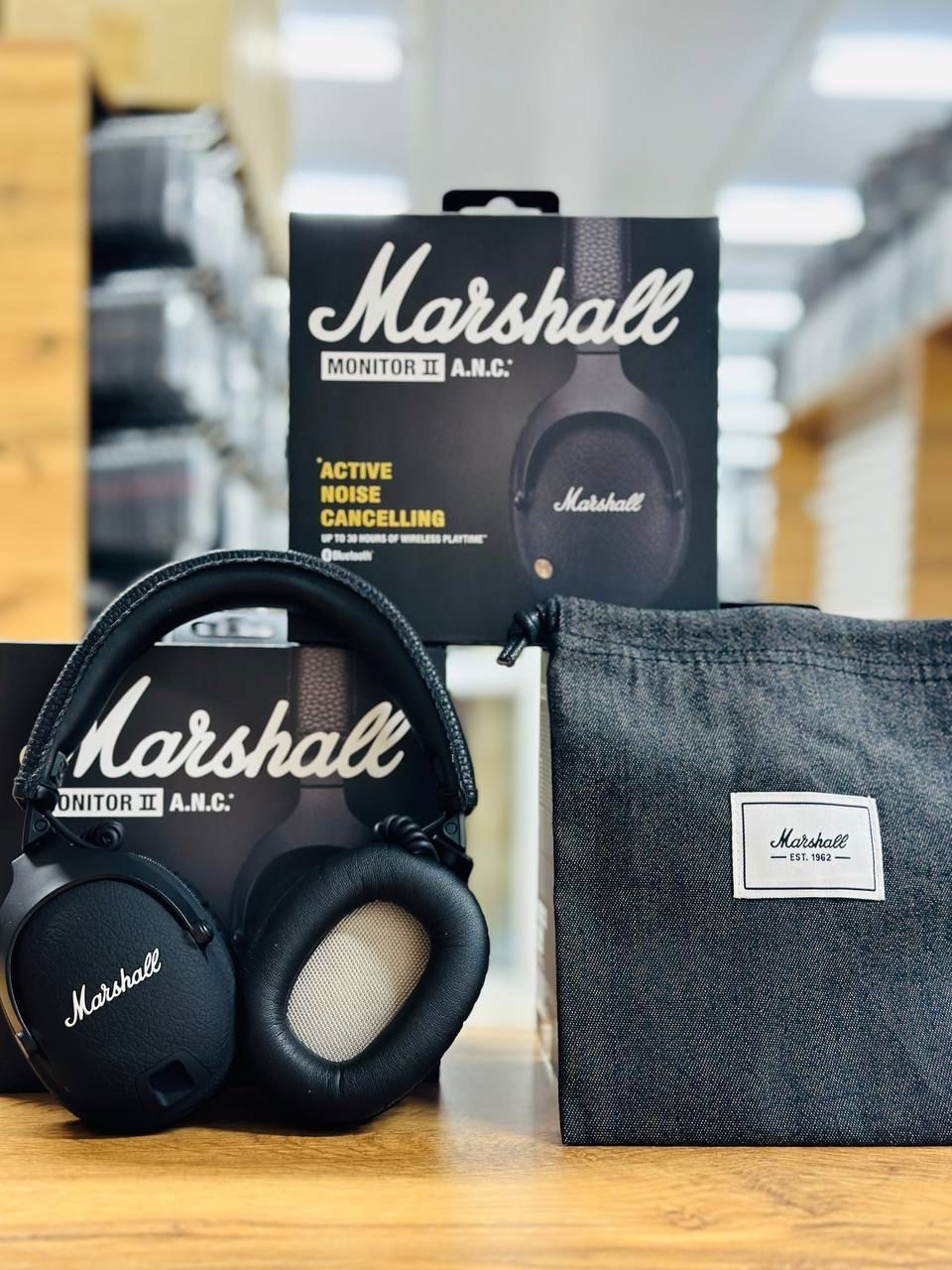 Marshall Monitor II ANC Super Premium Стильные Мощные