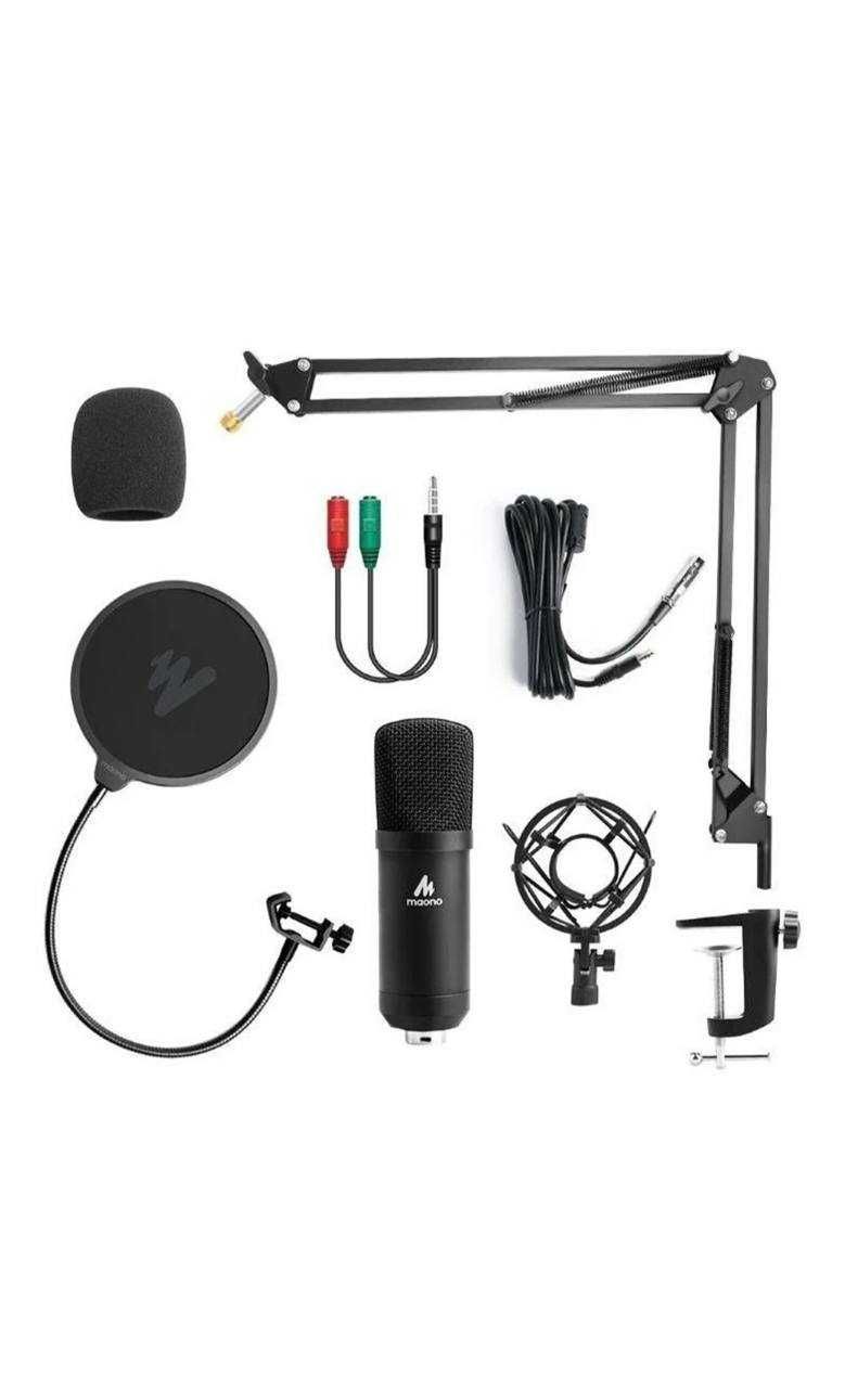 Микрофон Maono AU-A03 черный, 2 шт