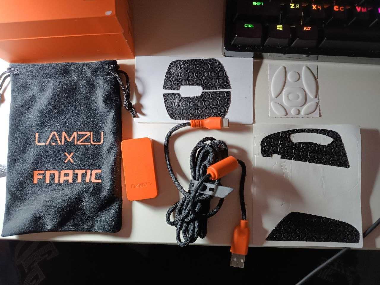 Продам компьютерную беспроводную мышь LAMZU & FNATIC Thorn