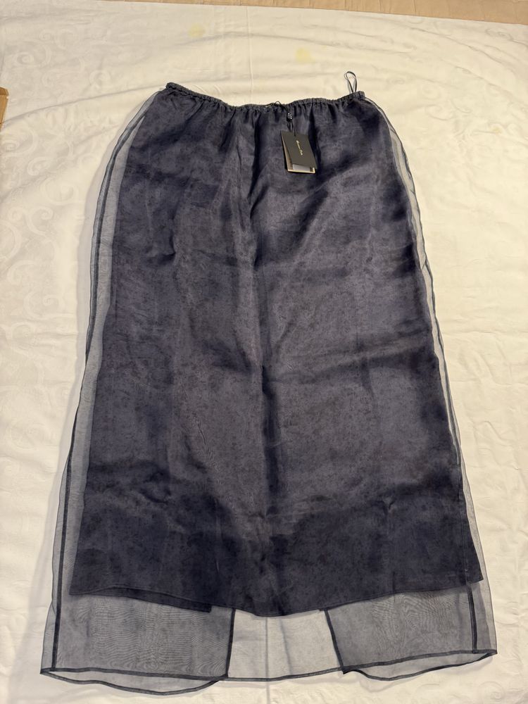 Юбка НОВАЯ, Massimo Dutti, шелковая, рр S