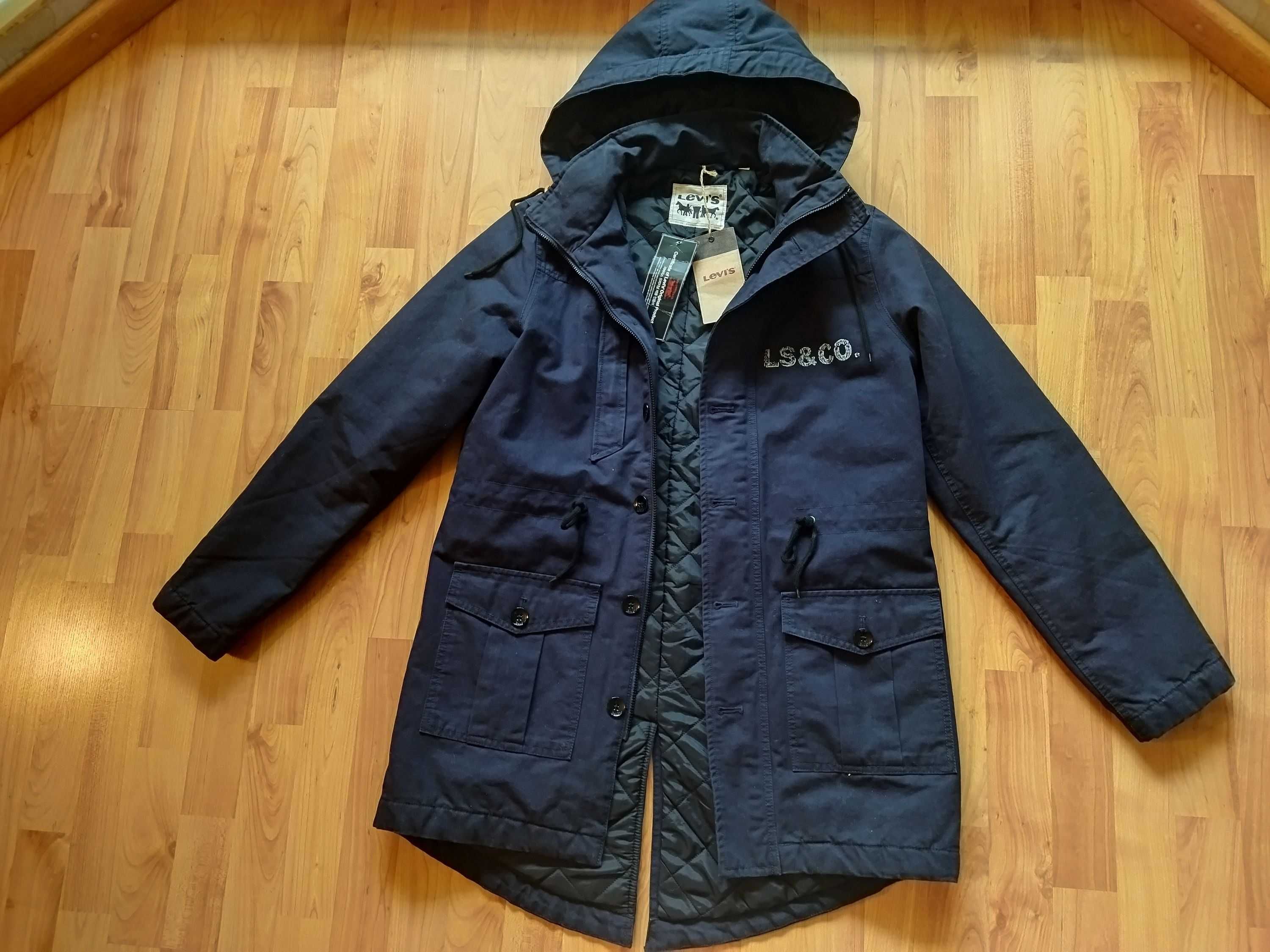 Куртка-парка Levis (США),утепленная,оригинал,новая,р-р 48