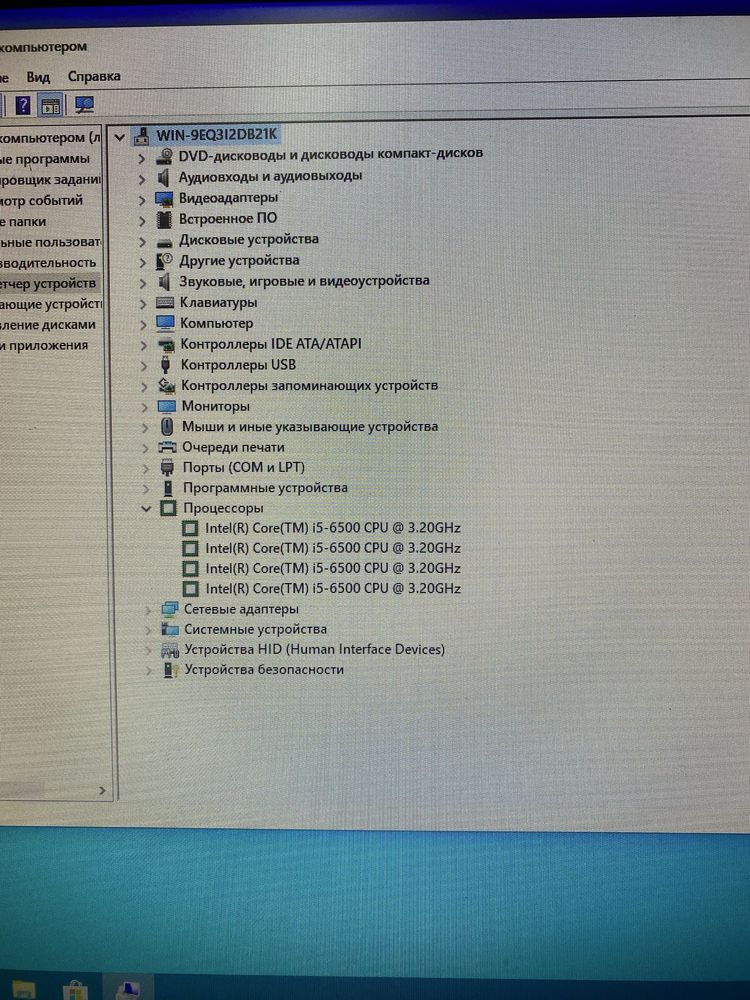 Системный блок hp core i5 6500