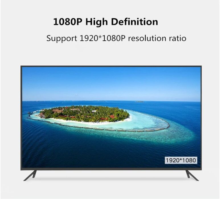 Новый Конвертер адаптер-переходник HDMI - VGA HD 1080p