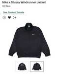 nike stussy jacket найк стусси полузамок