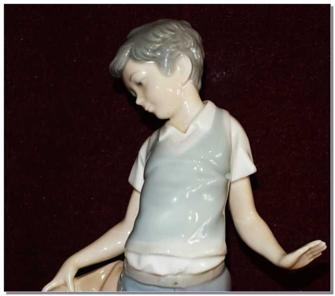 Редкая фарфоровая статуэтка NAO by Lladró, Испания, клеймо, 1980–е гг