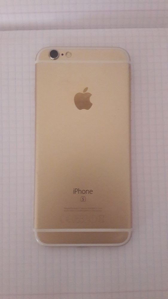 Iphone 6s Gold.