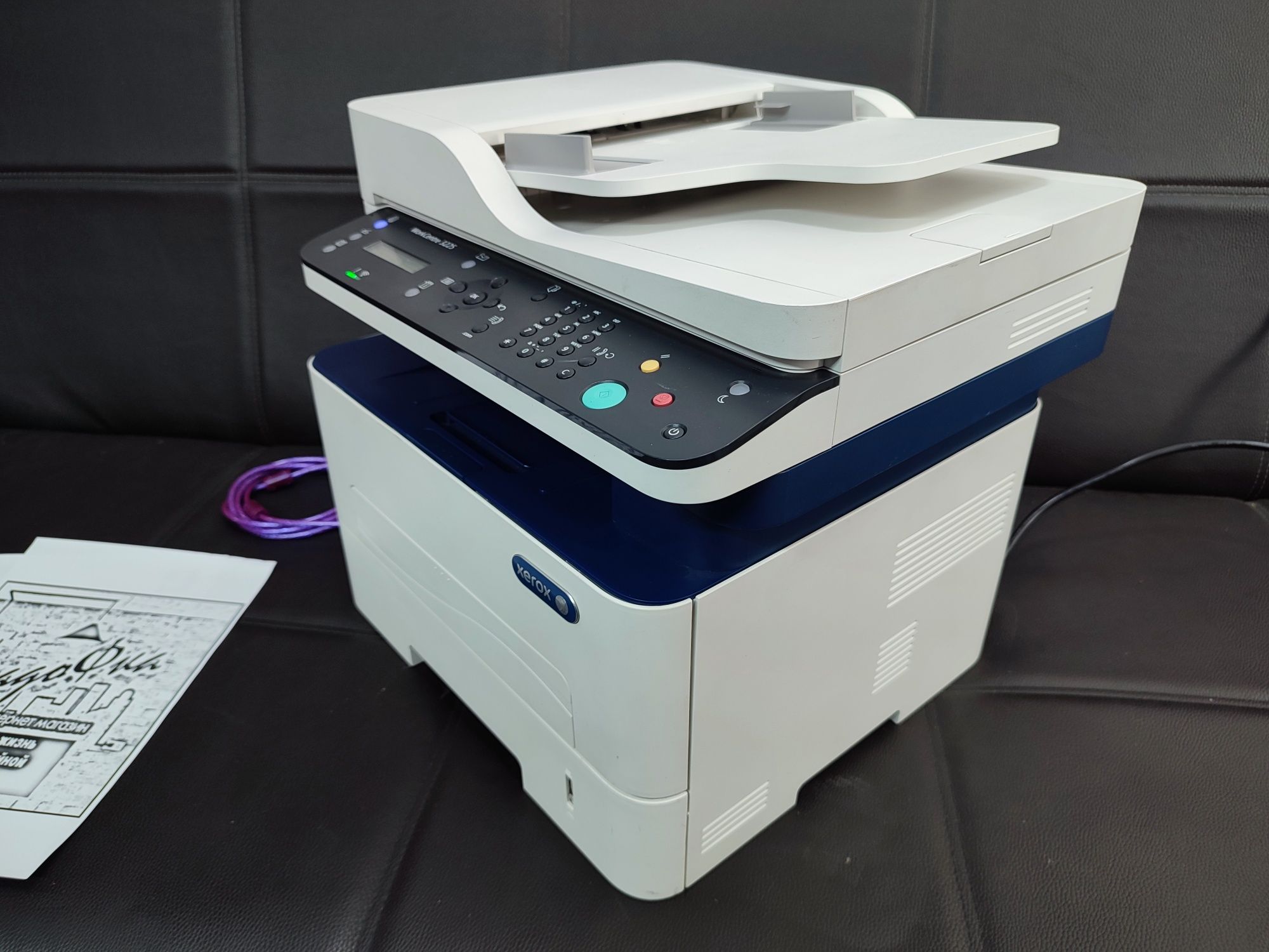 Продаю лазерное МФУ Xerox WC3225 с WiFi, расчипован!
