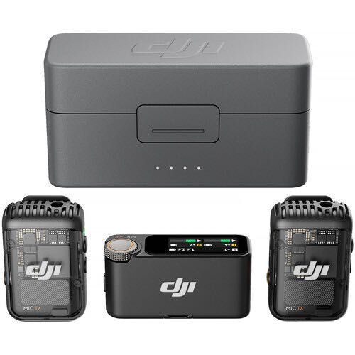Новинка!!! Микрофон DJI Mic 2 (2 TX+ 1RX + Charging Case)/ Kaspi/Halyk