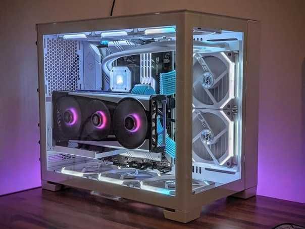 Райзер - вертикальный кронштейн Phanteks PCIe4.0 X16 белый