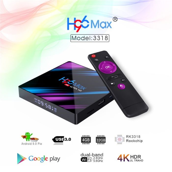 Android Smart TV Box приставки Рассрочка 0-0-24