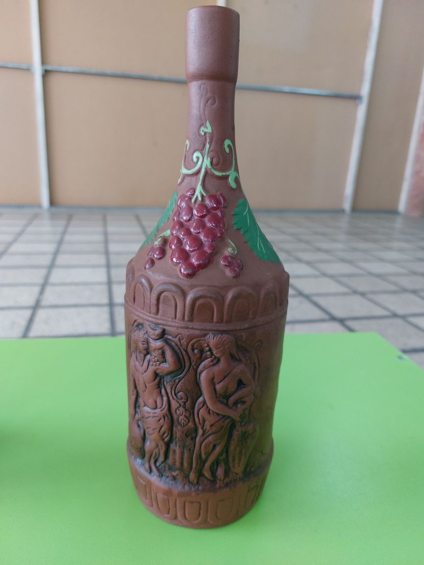 Бутылки из обоженной глины для вина СССР