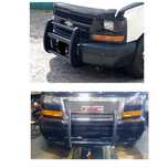 Защита бампера Таран Кенгурин на chevrolet express