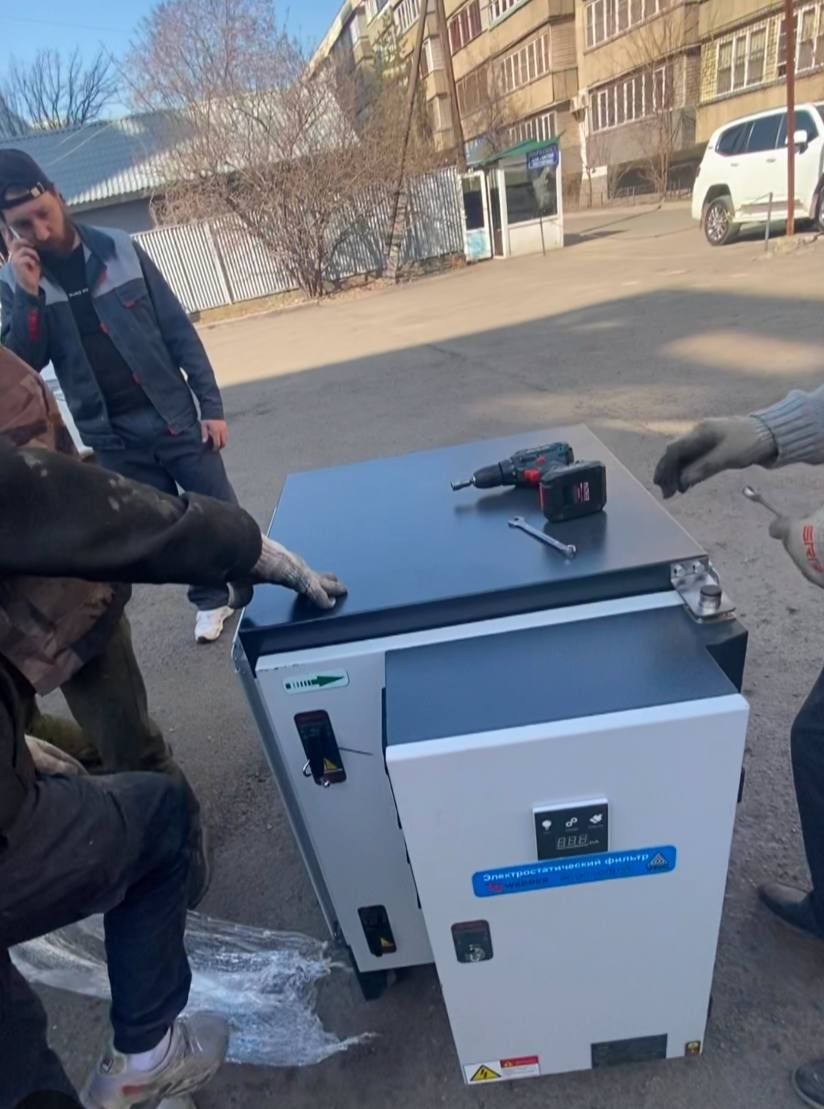 Хит сезона Электростатик, очищает вашу вентиляцию от Дыма, Жира, Сажи