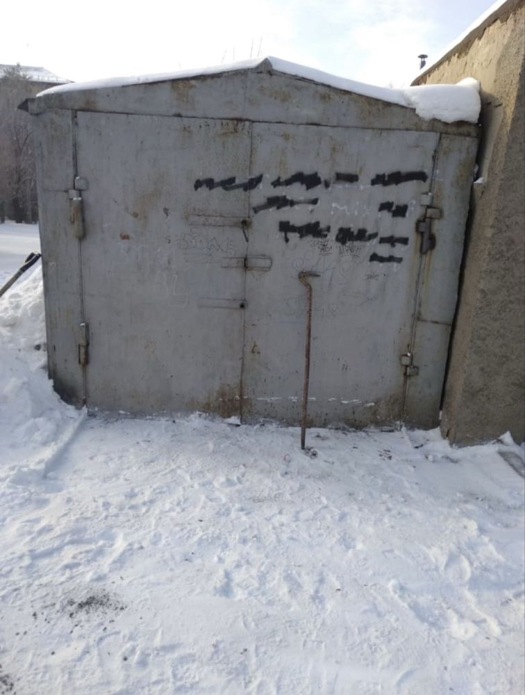 Металлический гараж