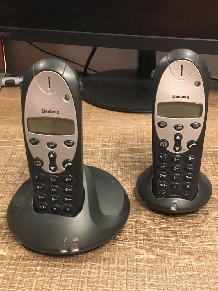 Радиотелефоны Panasonic и Elenberg