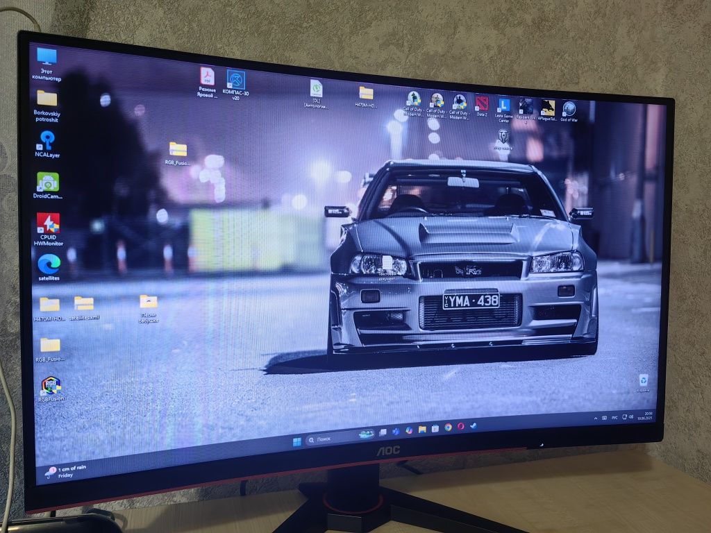 Продам монитор aoc 27''  144hz