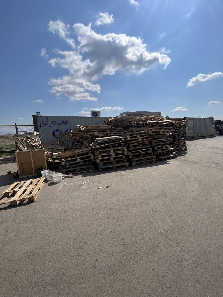 Дрова из поддона