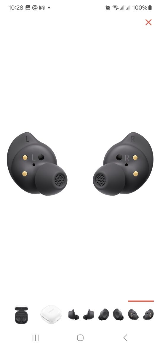 Наушники Samsung Galaxy Buds FE серый