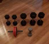 Продам гантель (9кг, 8 кг, 4 кг, 3 кг)