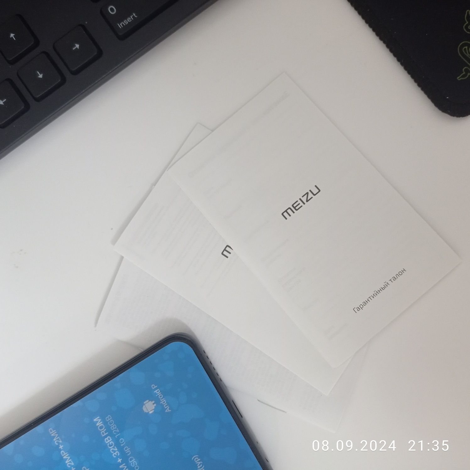 Продам нерабочий смартфон Meizu M10 на запчасти