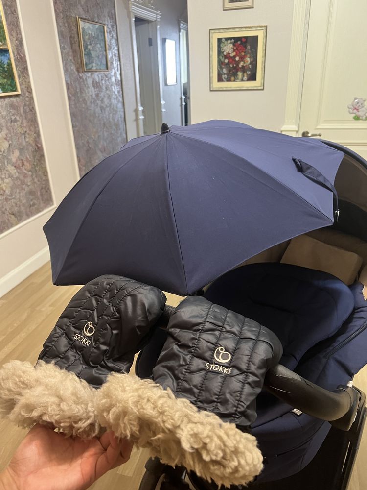 Stokke, коляска, люлька
