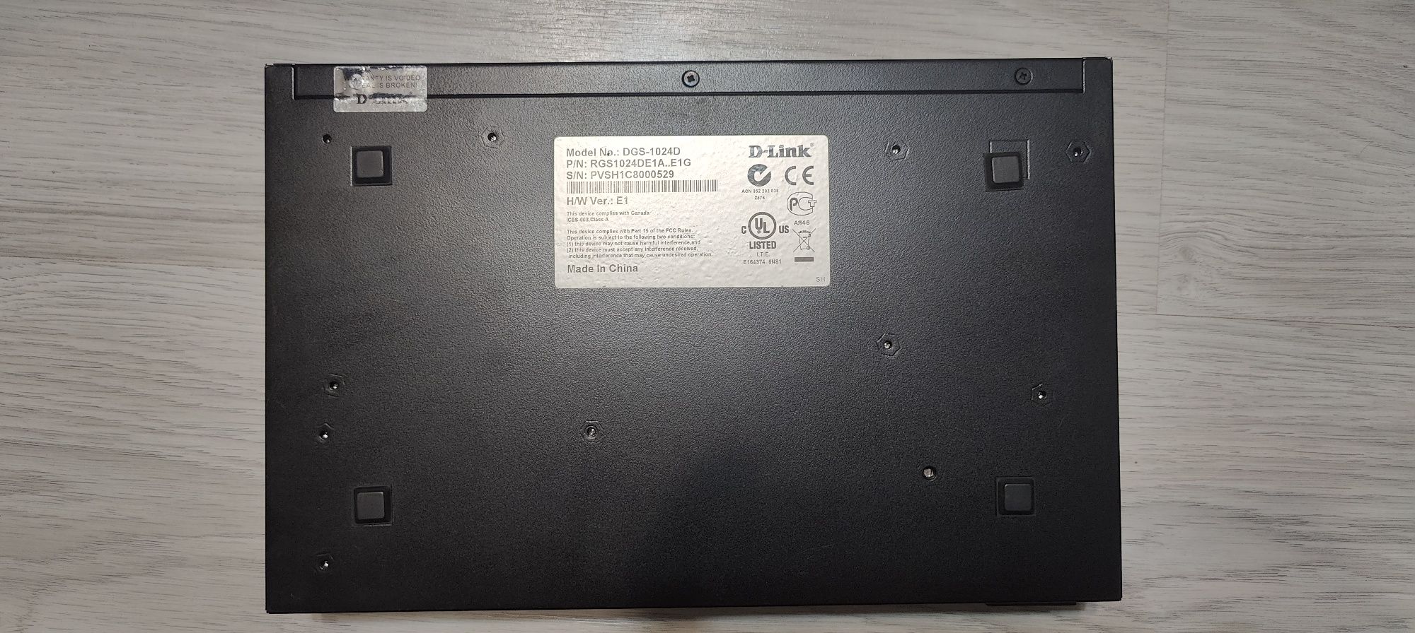 Коммутатор (свитч) D-Link DGS-1024D