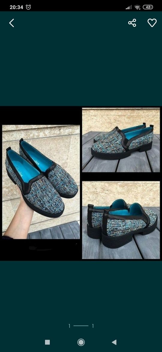 Новые женские мокасины лоферы