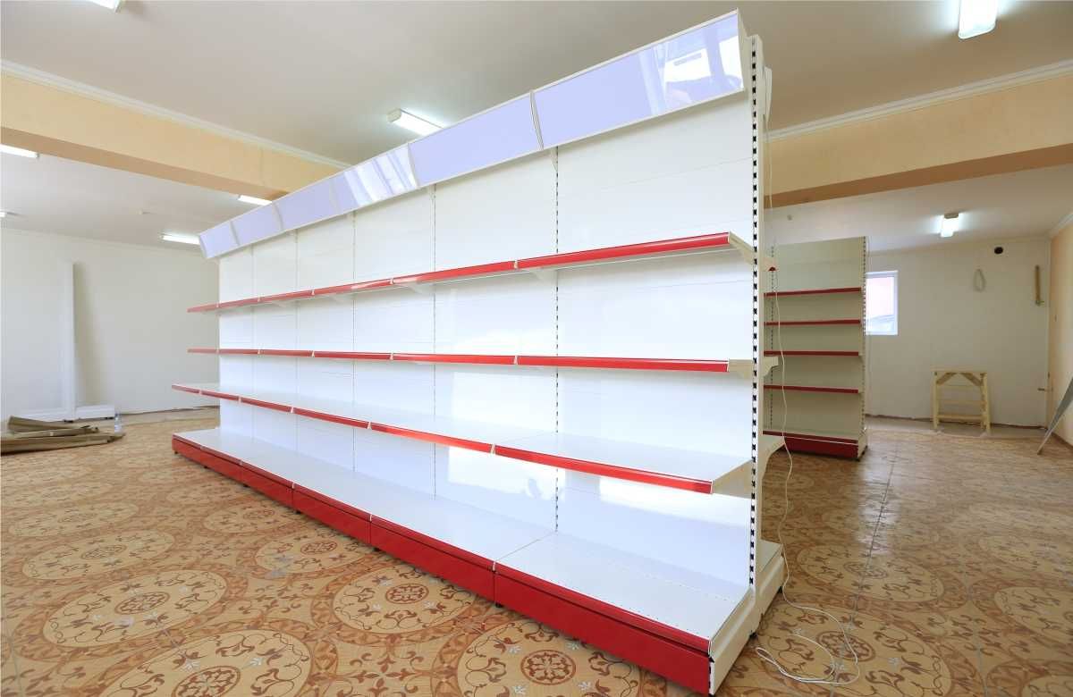 Стеллаж металлический, сборные стеллажи, стеллажи для магазинов aets