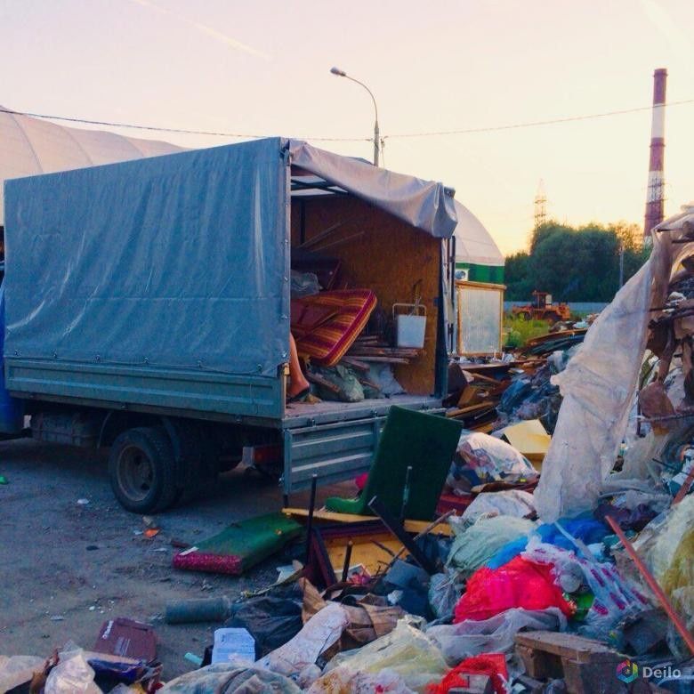 Вывоз МУСОРА. ХЛАМА.ТБО.Газель.Грузчики