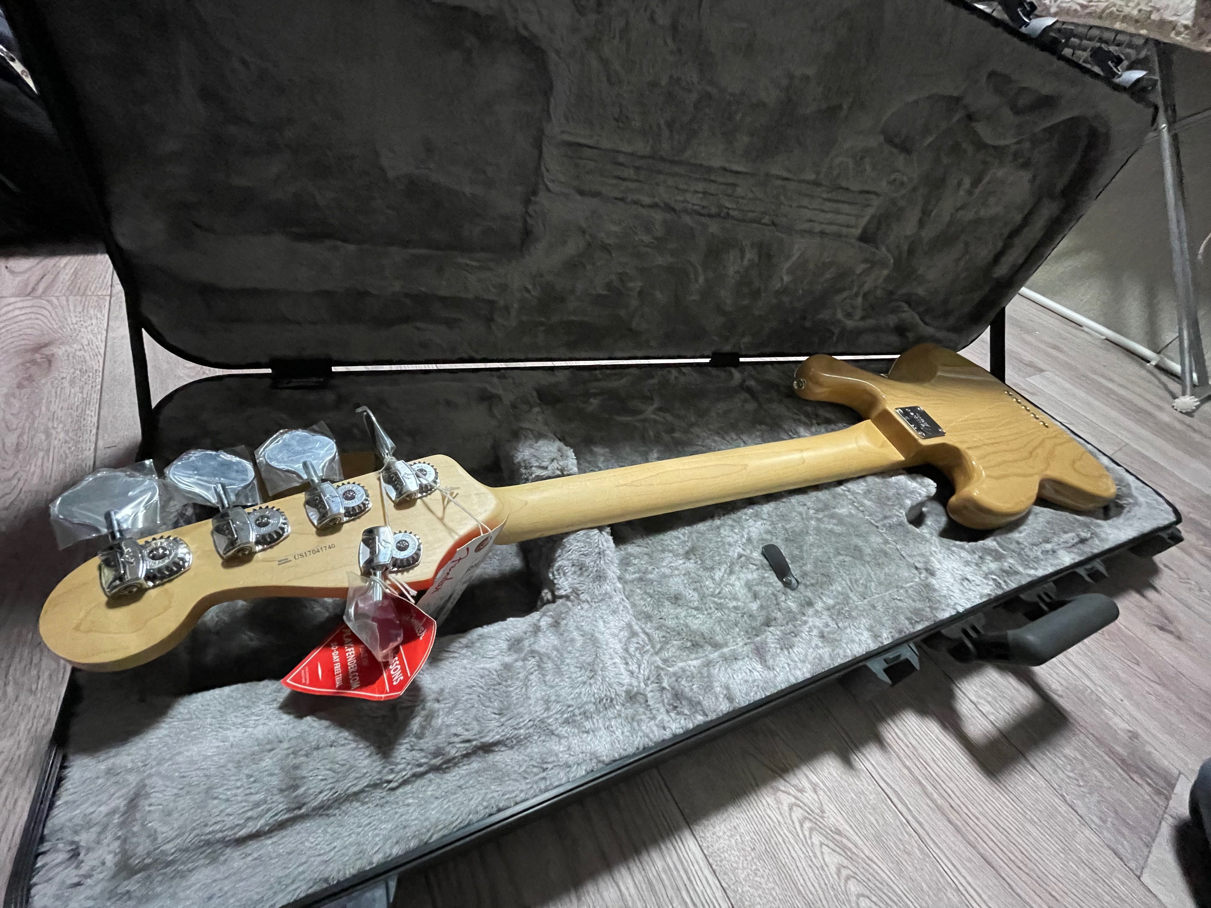 Fender American Professional JAZZ BASS V MN NAT