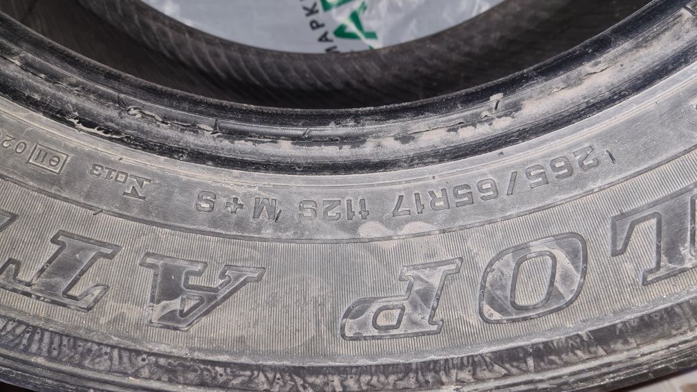 Шины DUNLOP 265/65 R17