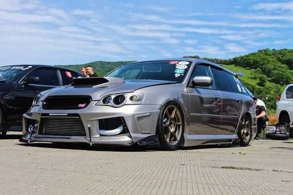 Бампер передний Custom Subaru Legacy BL/BP Дорестайлинг