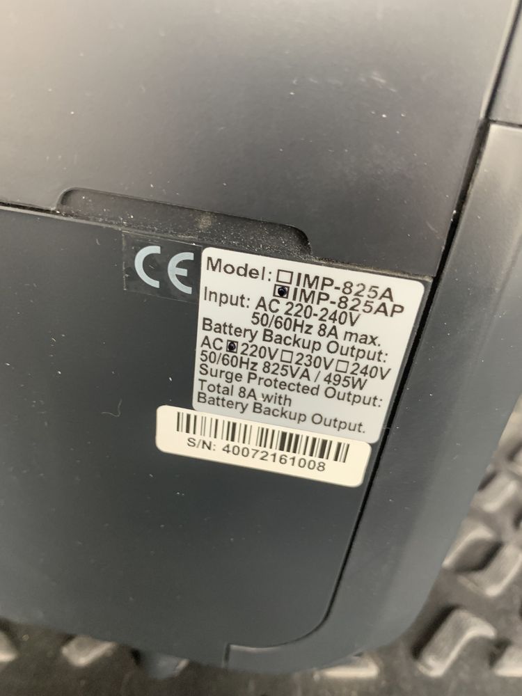 ИБП источник бесперебойного питания IMP-825AP(новый)