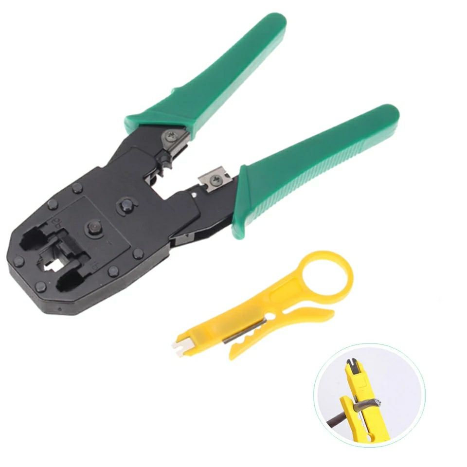 Обжимные щипцы RJ45, RJ11, RJ12.  Качественные. Алматы